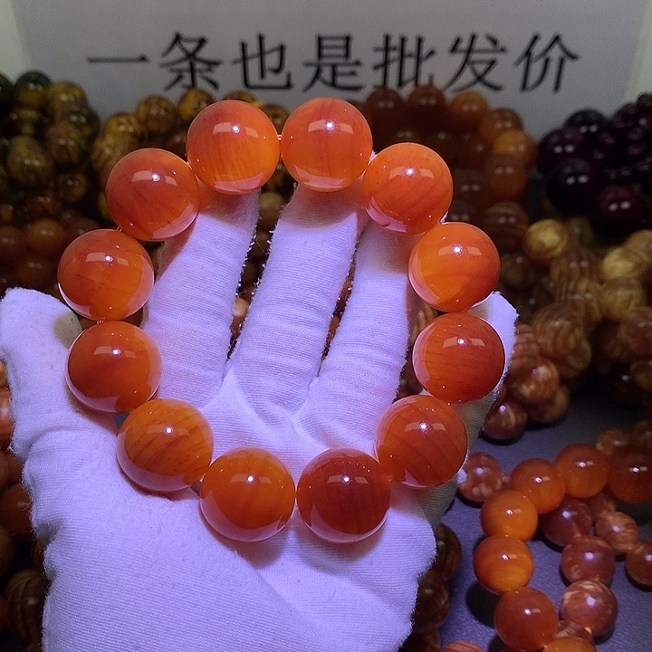 松木（琥珀木）手串/手链2.1 包浆高货