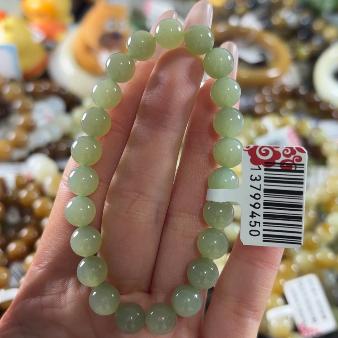 和田玉未镶嵌手串146