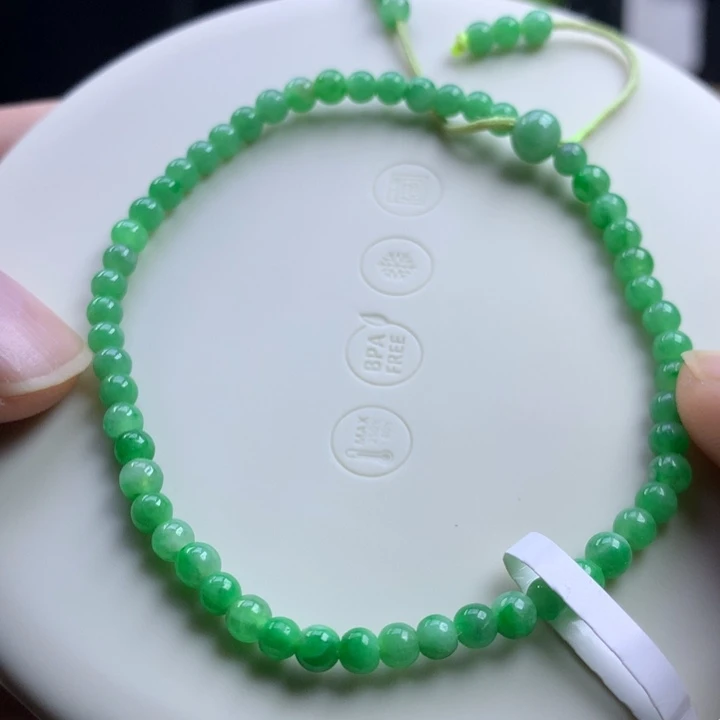 未镶嵌手串翡翠卡3.5