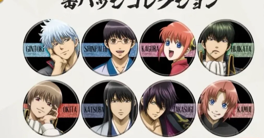 银魂 世界展场贩吧唧团子拍立得 默认厂瑕/未成年禁止下单