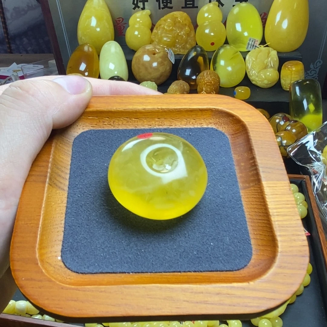 裸石琥珀未镶嵌蜜蜡
