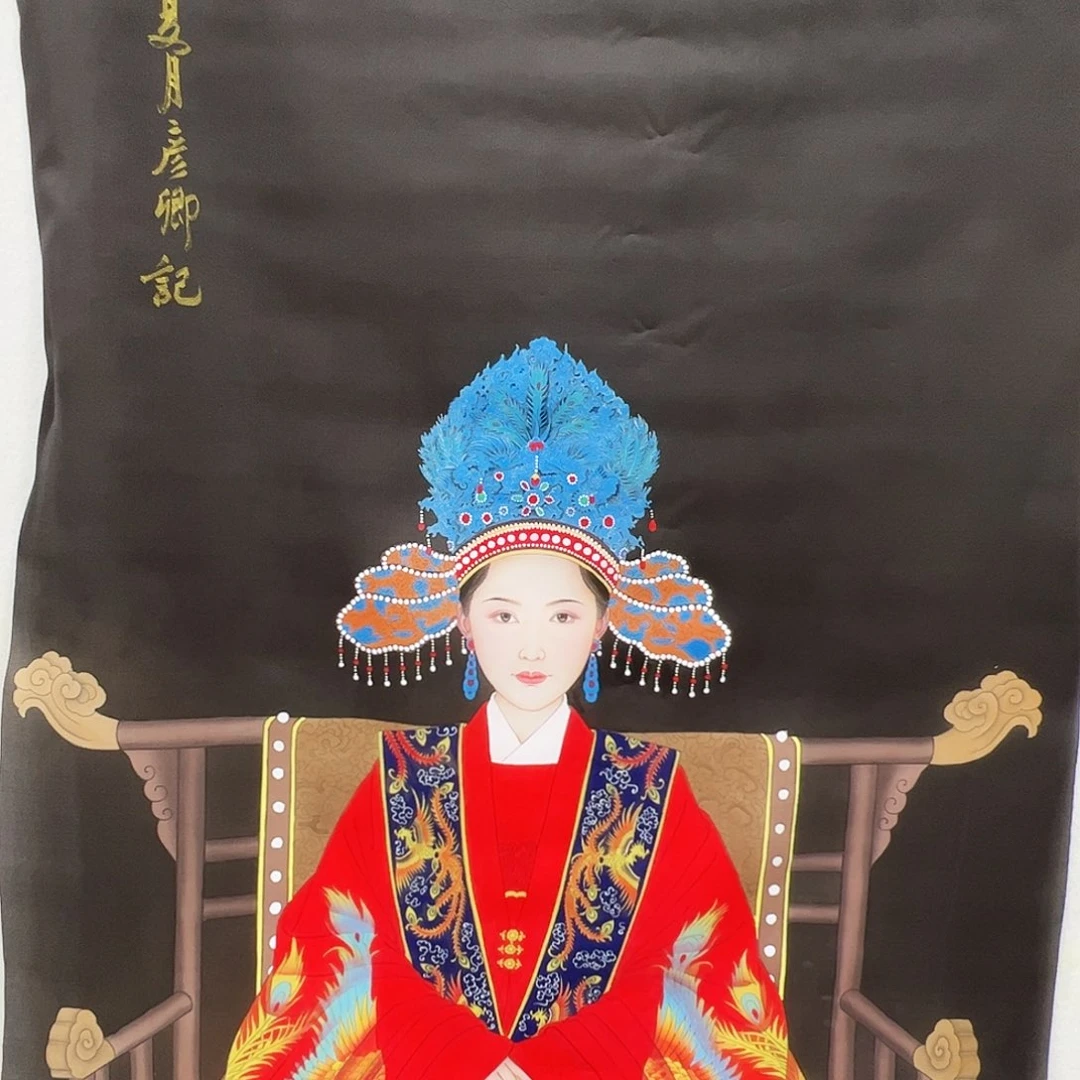 国画精品工笔画人物