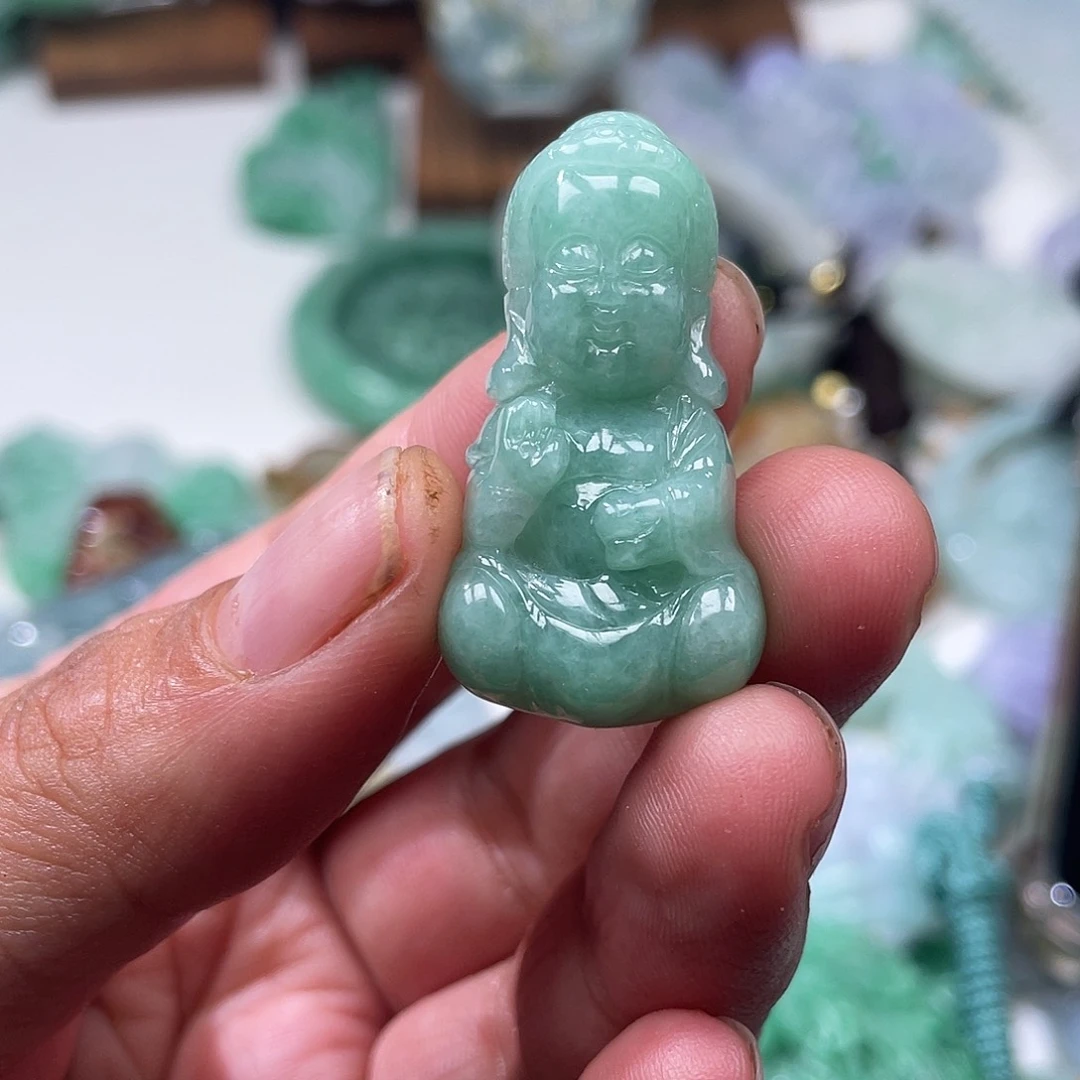 颈饰未镶嵌翡翠翡玉缘翡翠