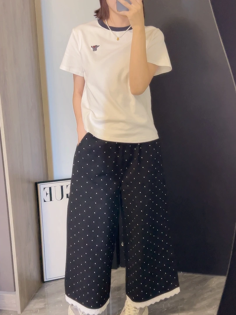 小象T恤刺绣短袖