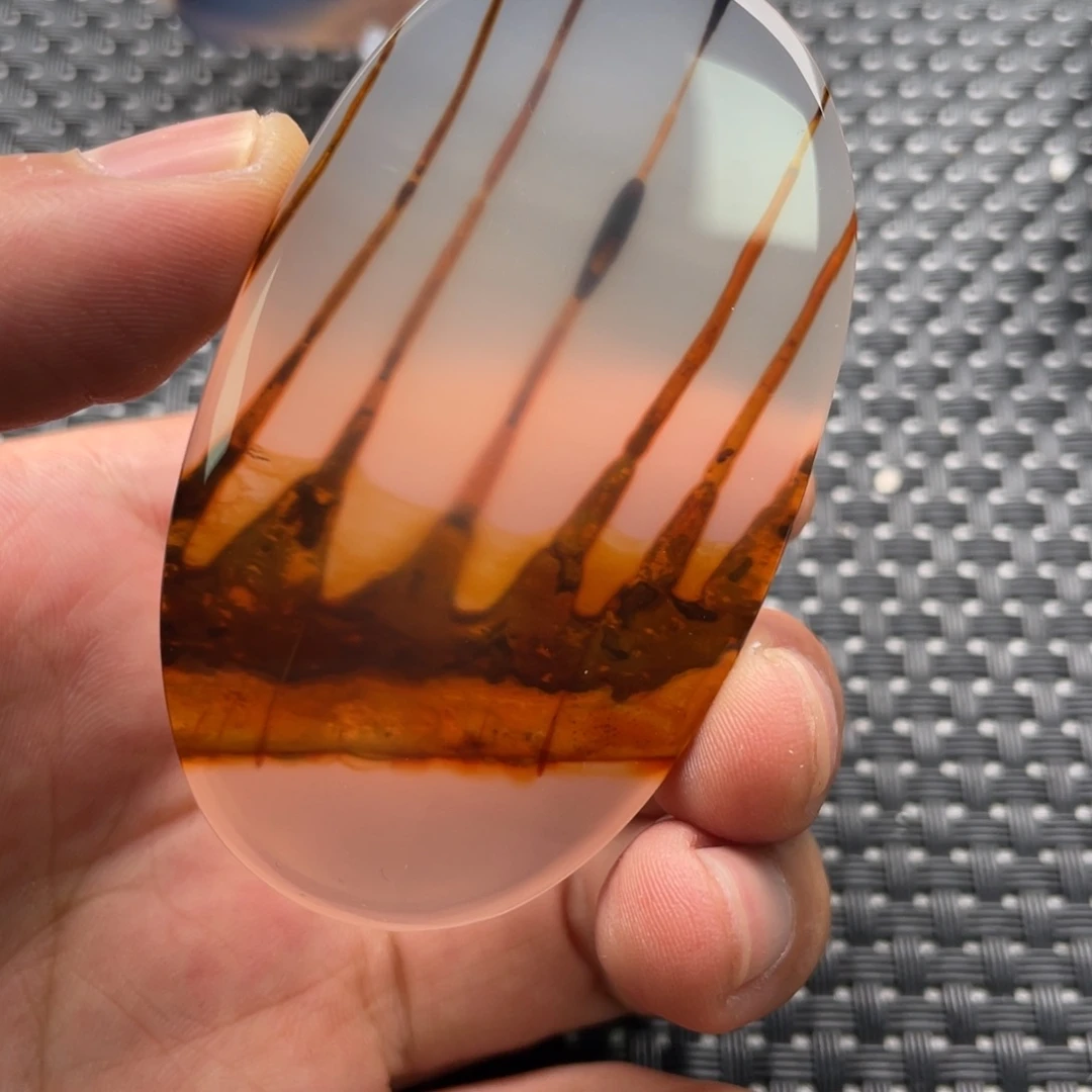 未镶嵌颈饰玛瑙/玉髓石**采