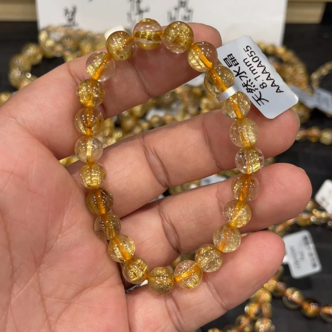 水晶手链未镶嵌c822钛晶