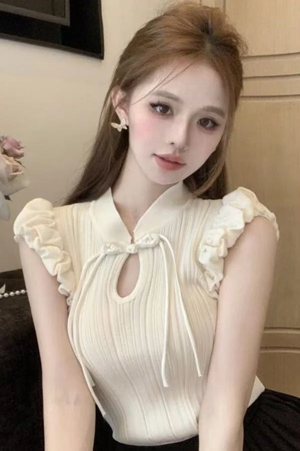 （8401-8600）2025新款百搭辣妹设计感时尚气质孤品上衣集合