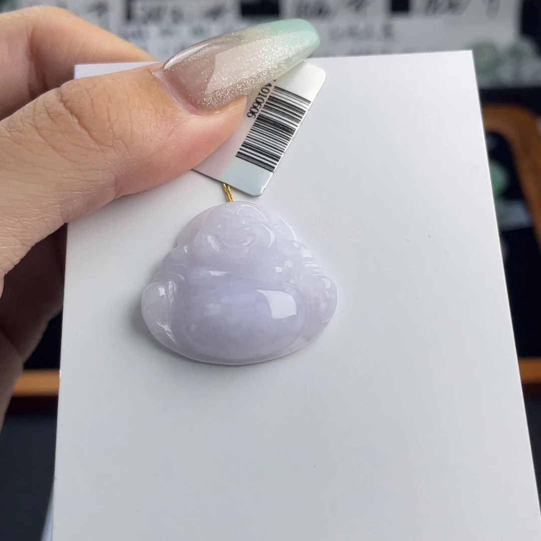 颈饰未镶嵌翡翠佛公