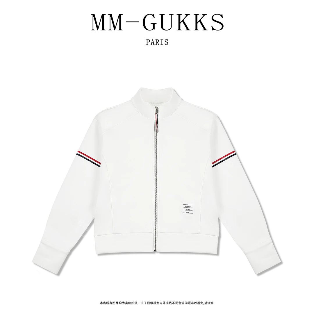 明明GUKKS/【明明着乐】上下拉链棒球外套潮牌休闲百搭女款
