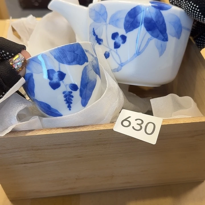 瓷片很好看的陶瓷茶壶