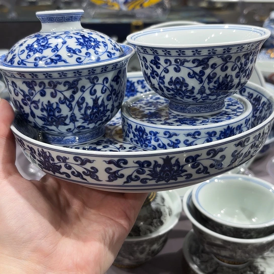 瓷片景德镇瓷器艺术半手