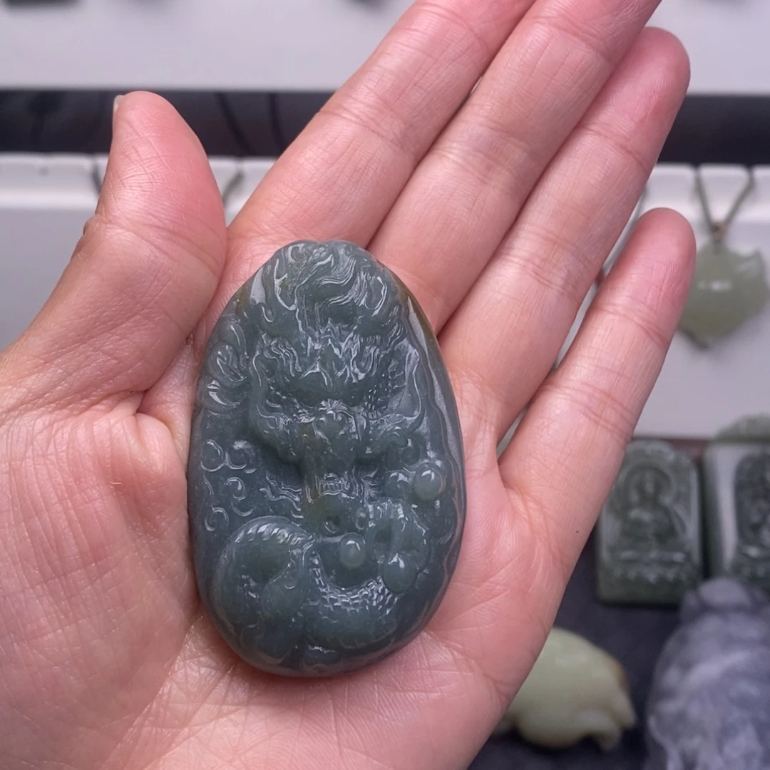 和田玉未镶嵌颈饰和田玉吊坠挂件