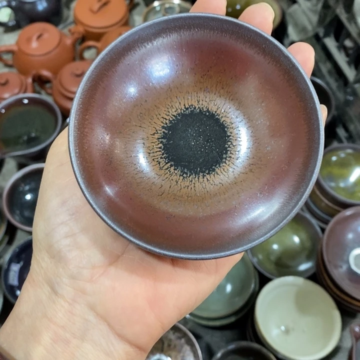 茶盏建阳建盏微瑕柴烧