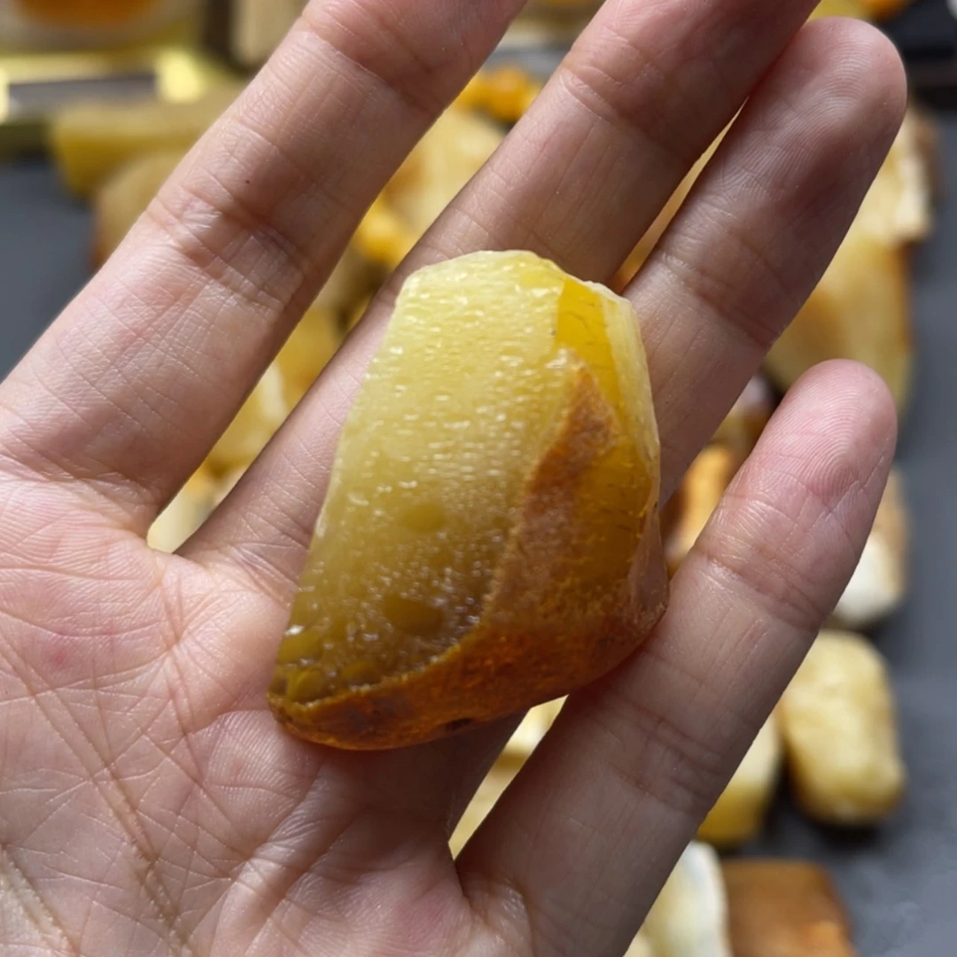 【闪购商品】定制琥珀未镶嵌天然琥珀蜜蜡原石定制