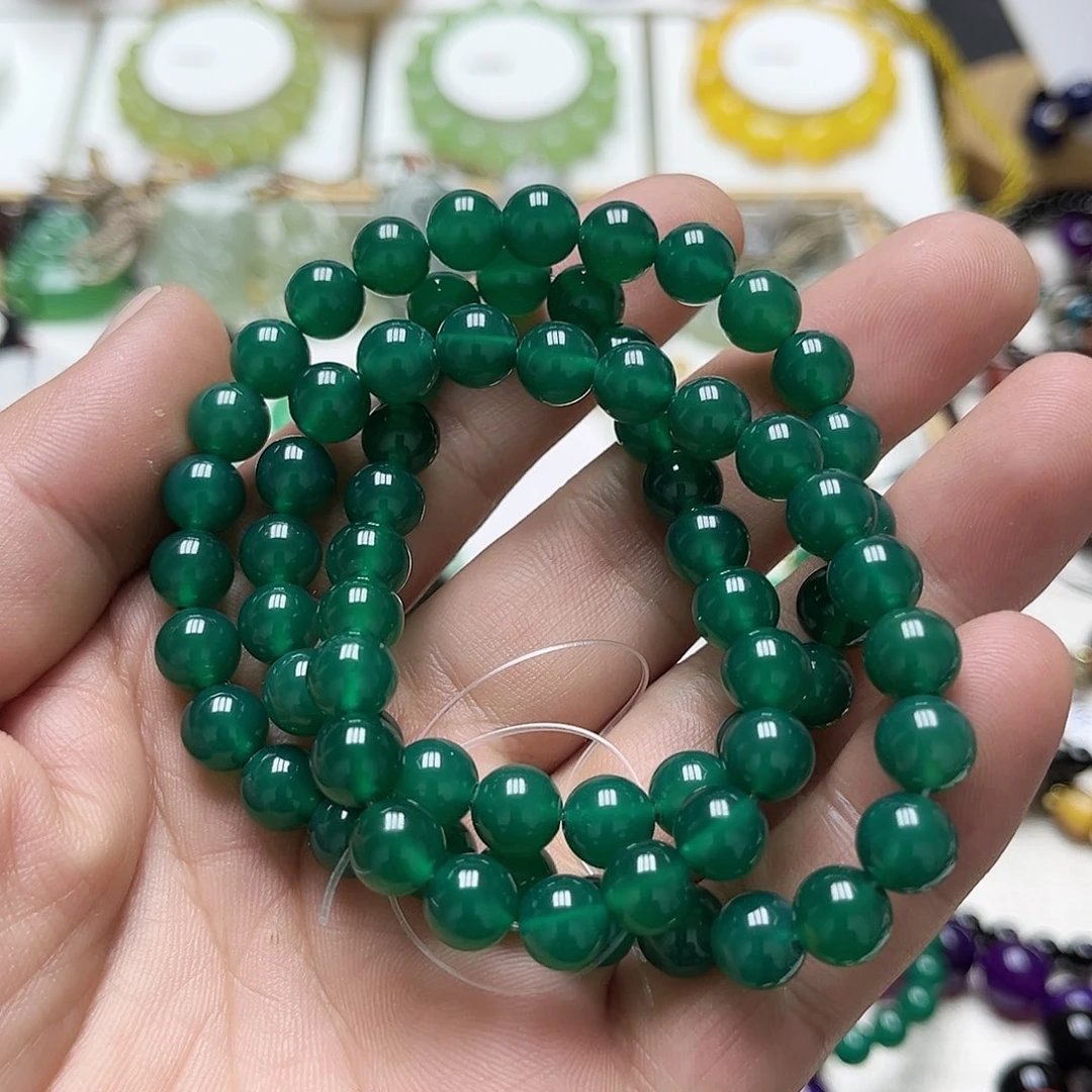 手链未镶嵌和田玉（糖玉）