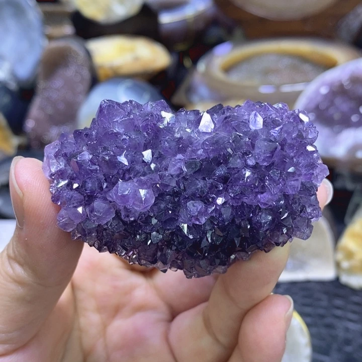 未镶嵌珠宝半成品紫晶