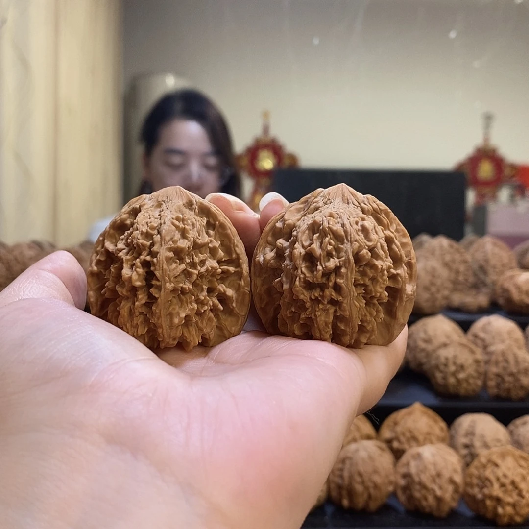 把件文玩核桃42满天星有修