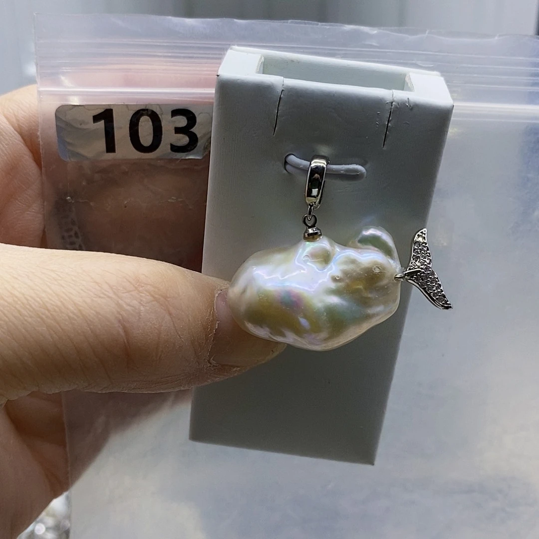 颈饰合金淡水珍珠
