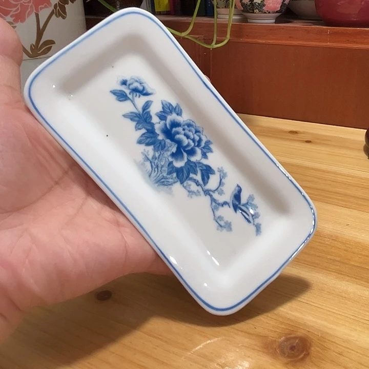 日用釉下五彩官窑瓷器（茶巾碟）