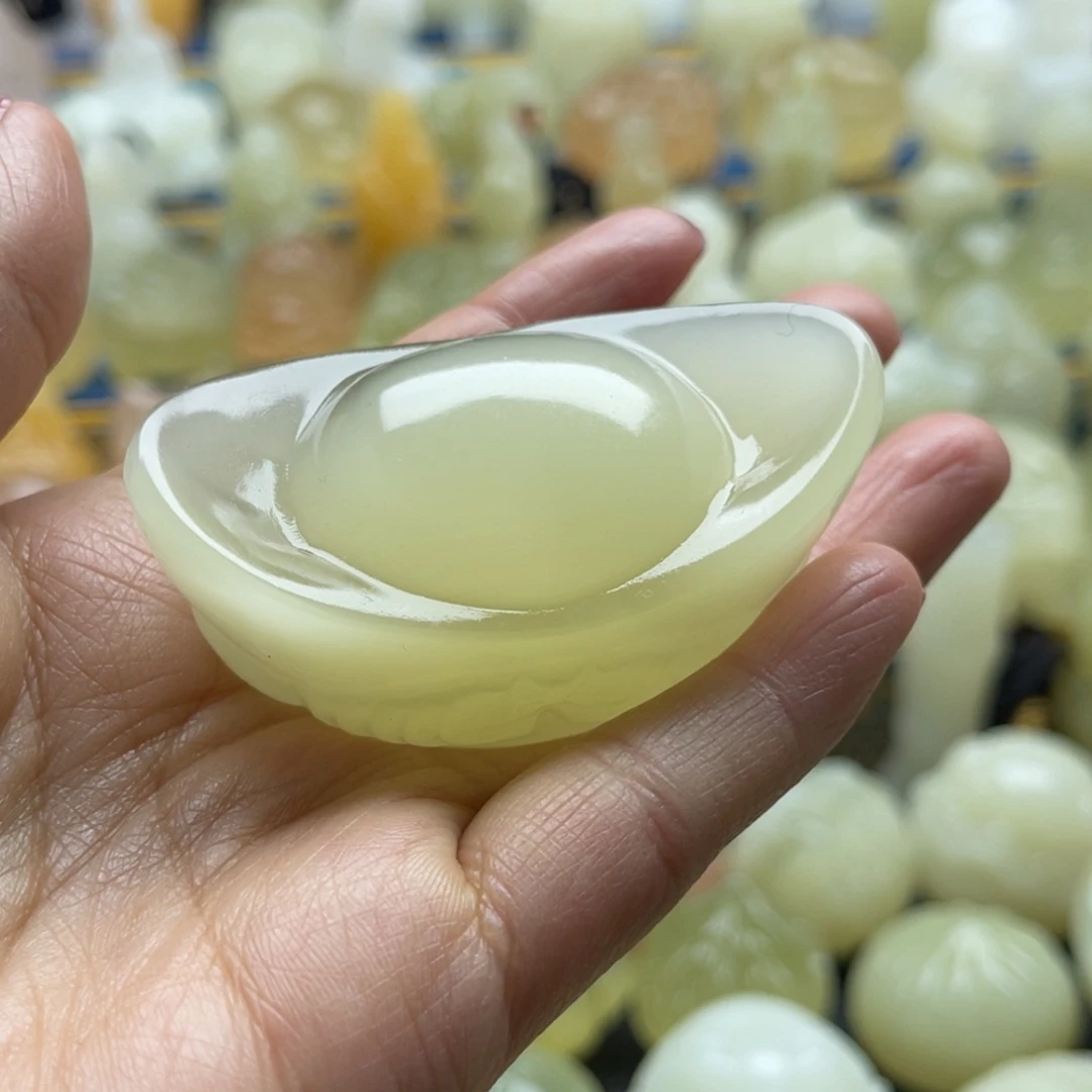 玉天然桌面小摆件