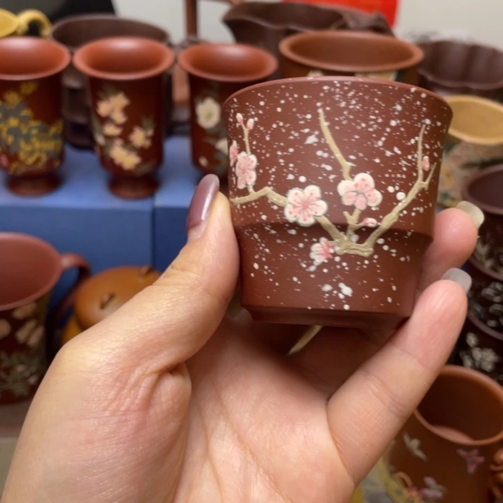 紫砂茶杯紫砂主人杯