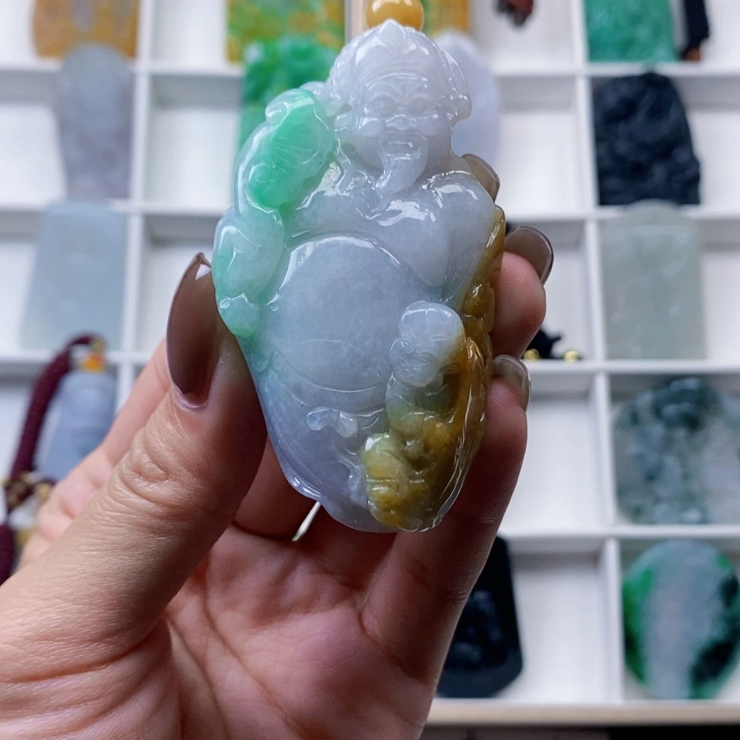 定制翡翠未镶嵌翡翠A货