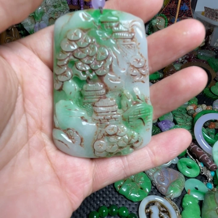 笑***颜滴血莲花菩提吊坠