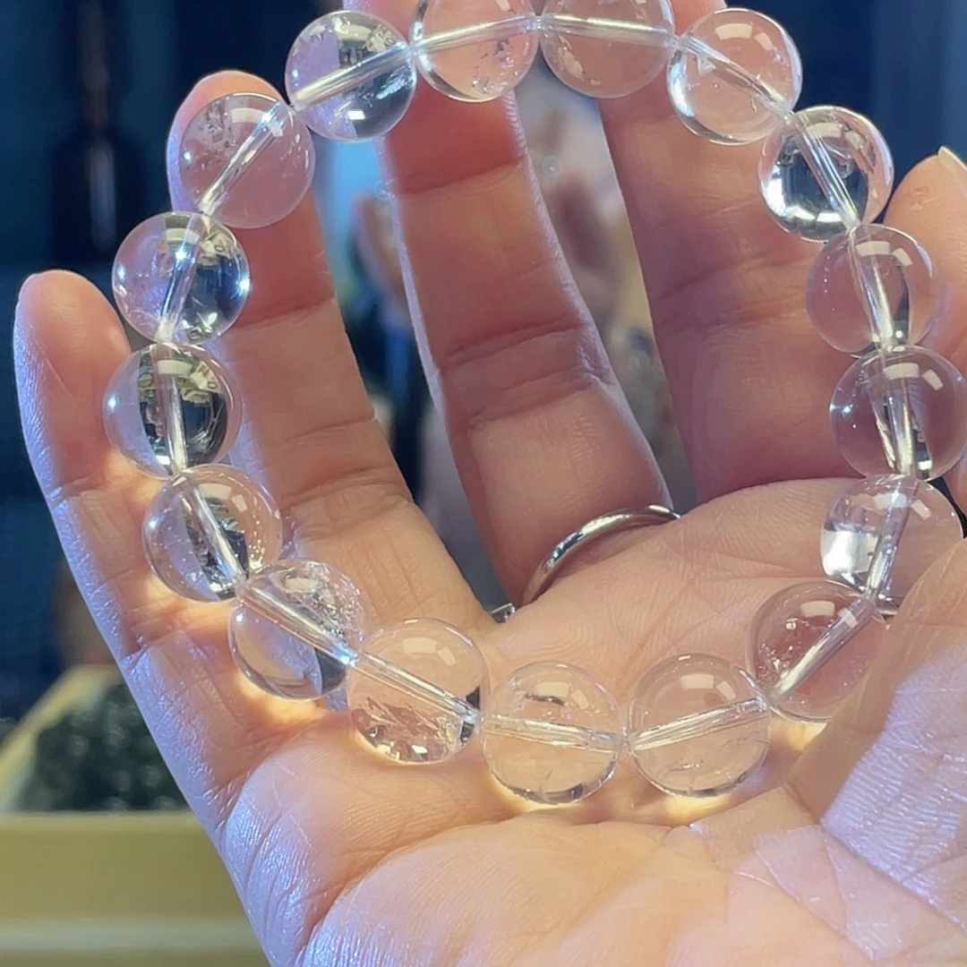 衡***福手链未镶嵌水晶白幽灵