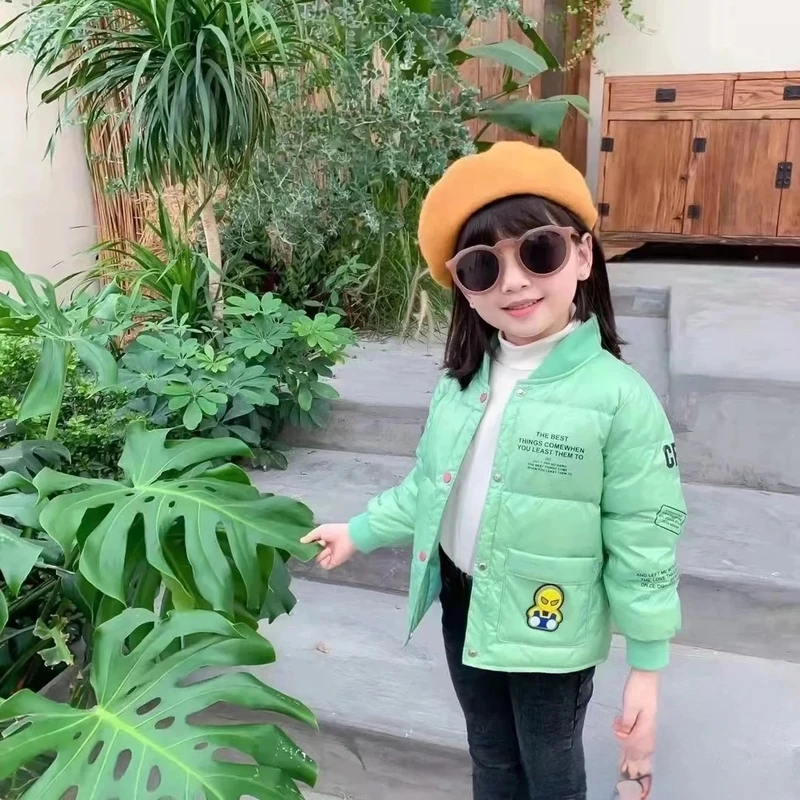 儿童男童女童外套冬季款奥特曼亮灯