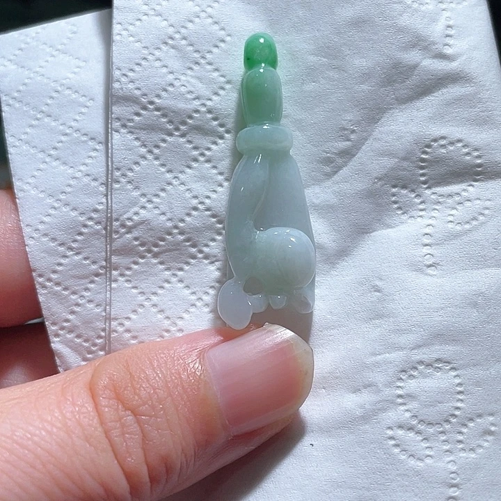 颈饰未镶嵌翡翠天