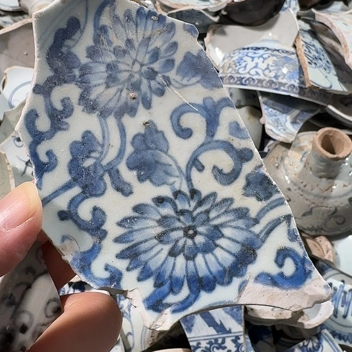 红***锤瓷片瓷片标本，顺丰包邮