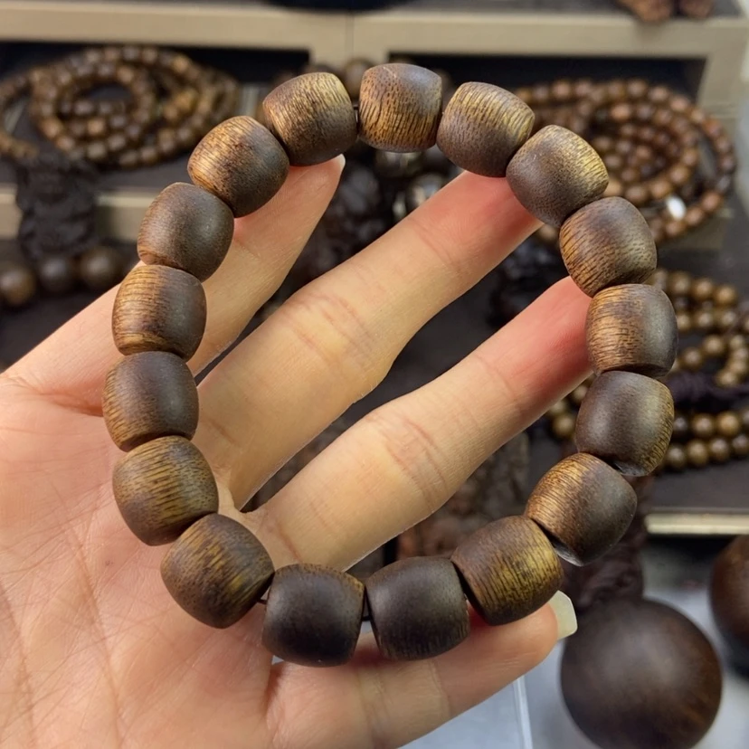 【闪购商品】沉香手串古*越南芽庄白棋