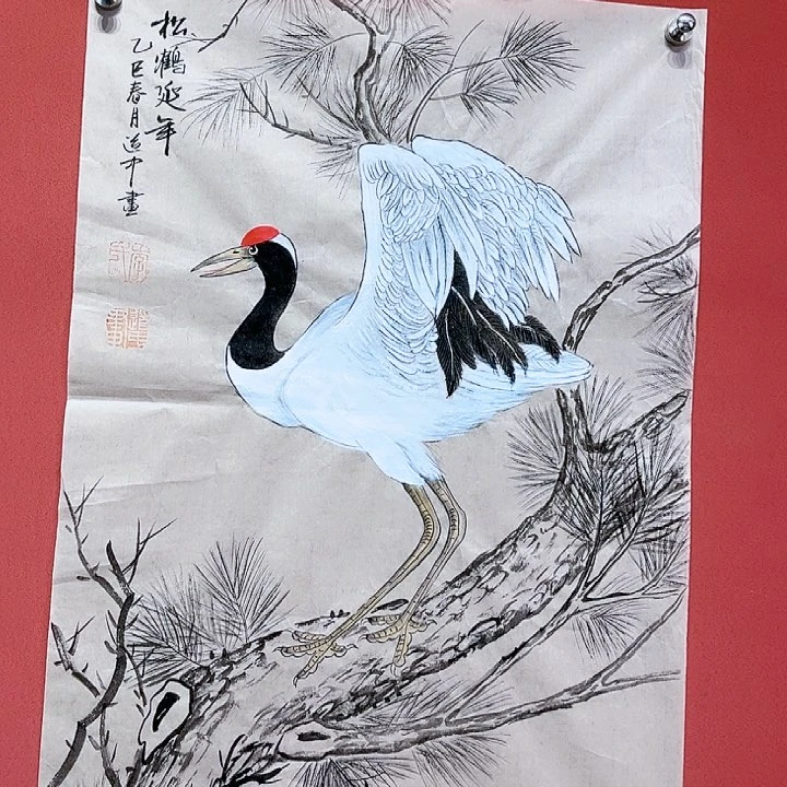 国画李道中老师国画作品朵