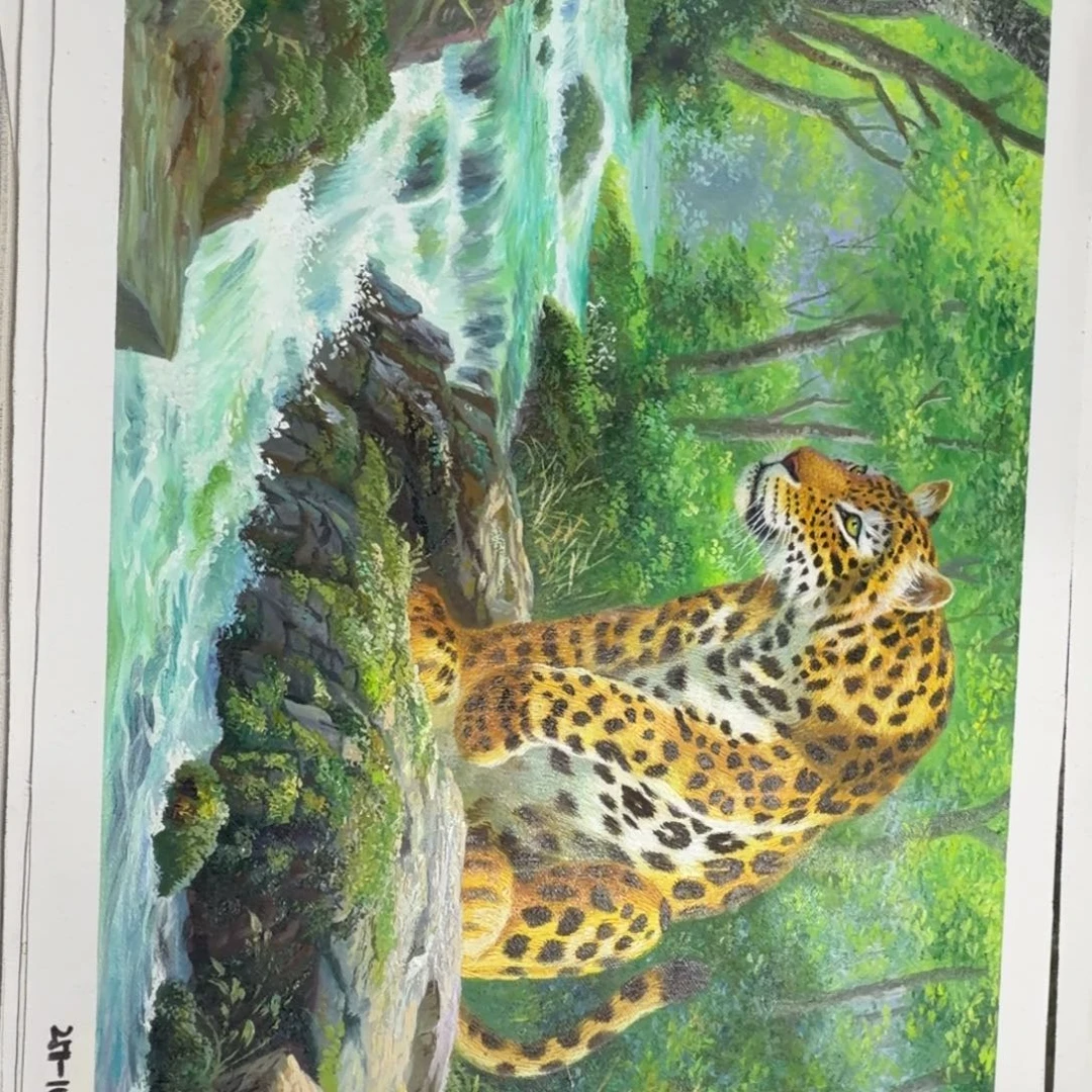 油画加油加油努力加油努力