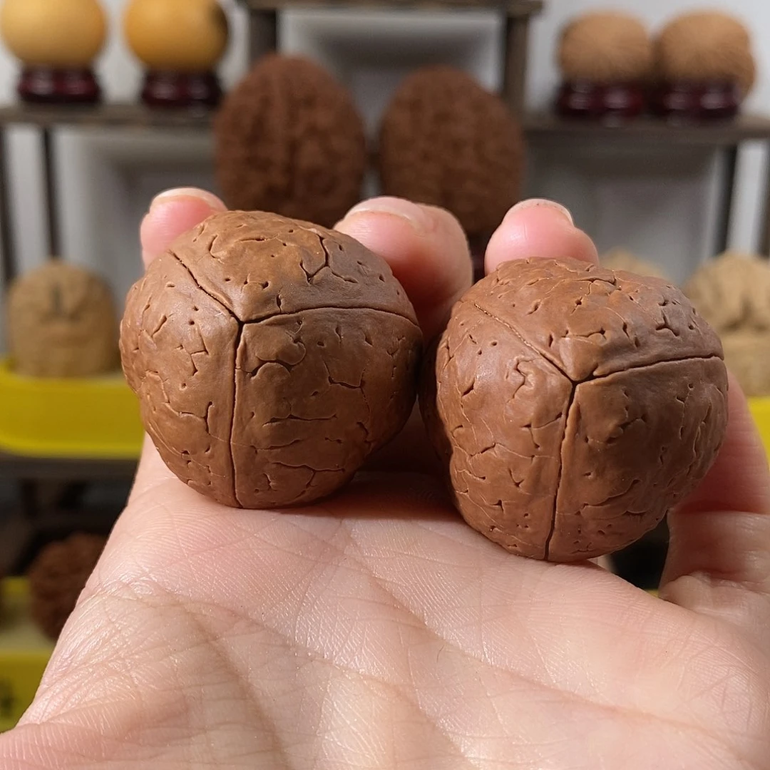 把件文玩核桃光头强35