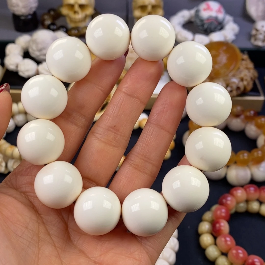 鹿骨把件好看好玩