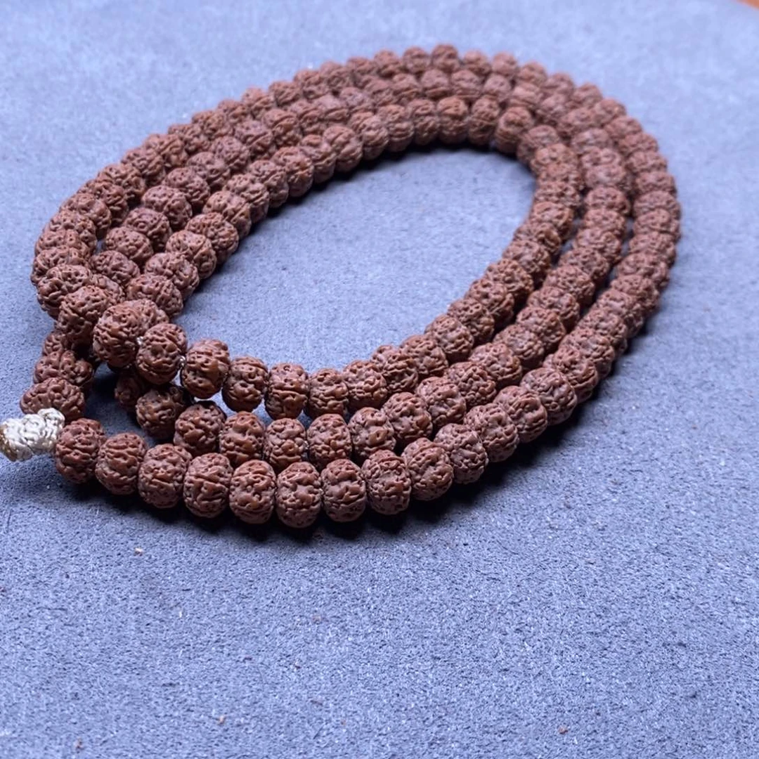 金刚菩提手串头货平细尺寸0.8