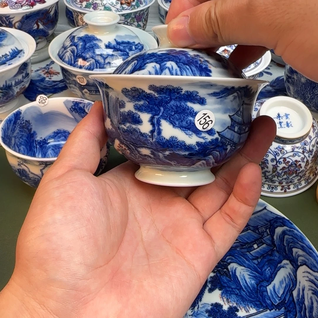 陶彦祖纯手工手绘茶具156