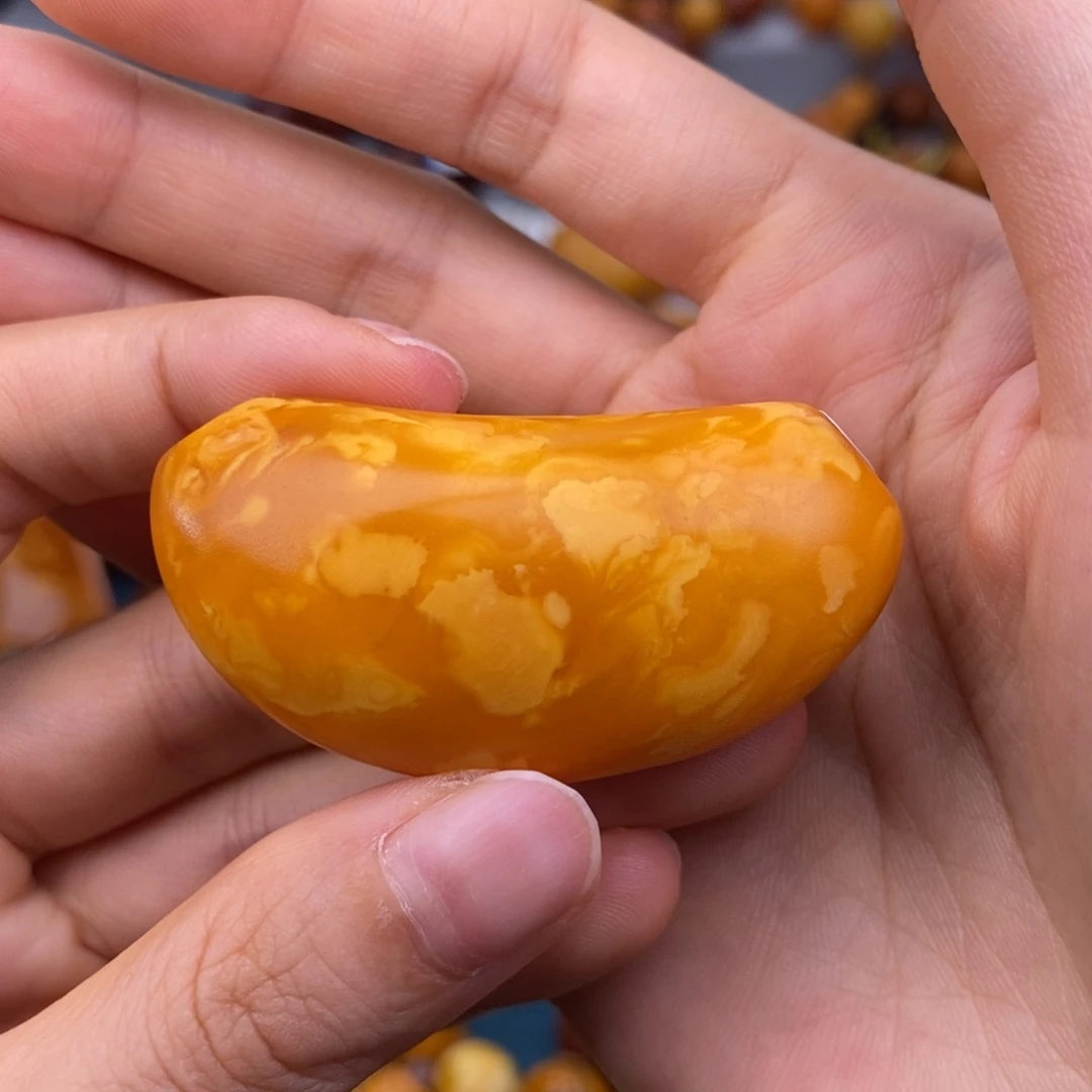 未镶嵌琥珀裸石蜜蜡M