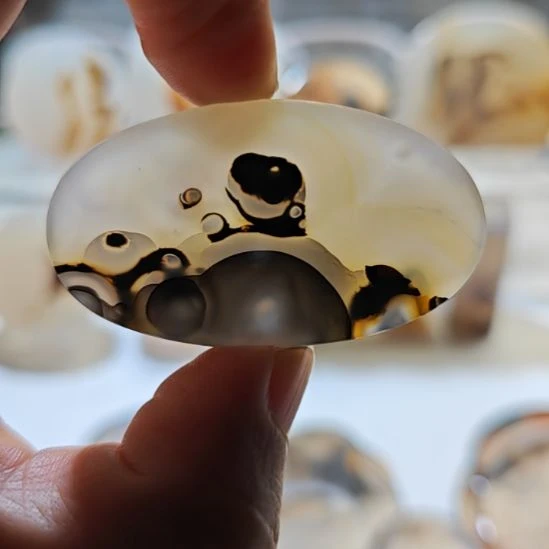 玛瑙/玉髓未镶嵌吊坠(不含链)53号