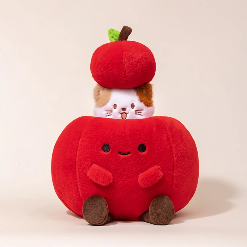 苹果三花猫公仔生日礼物女生送闺蜜女朋友可爱毛绒玩偶