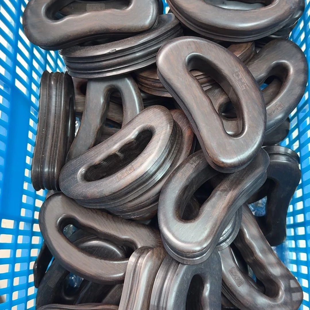 紫光檀半圆推板瑕疵