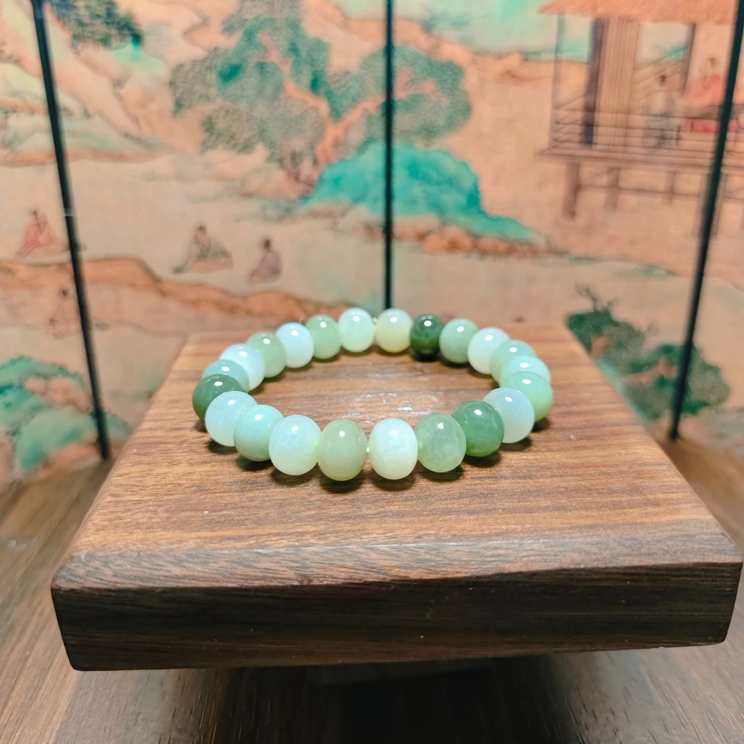 U和田玉多宝算盘珠手串1716