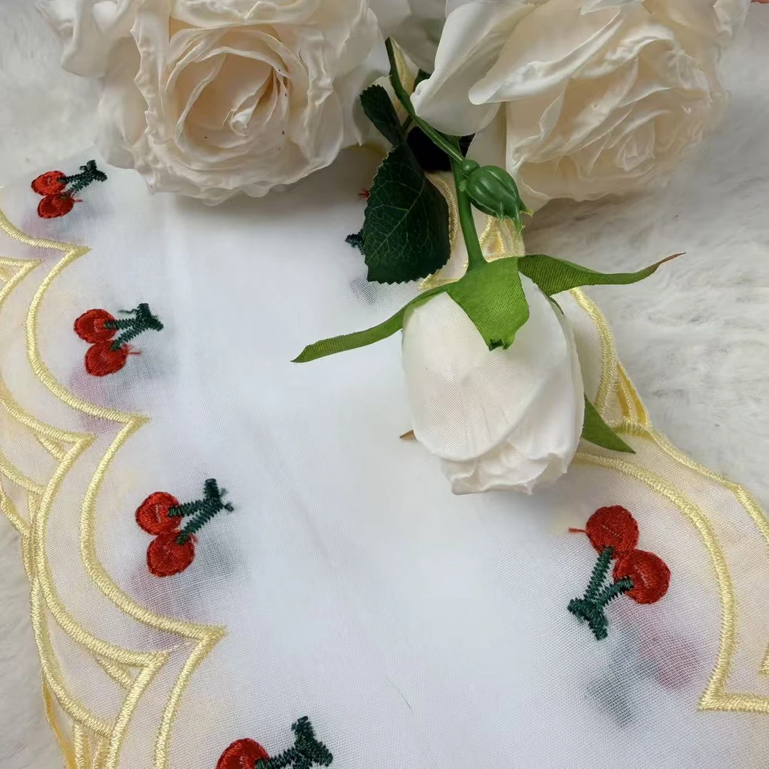 P22金边樱桃花边辅料