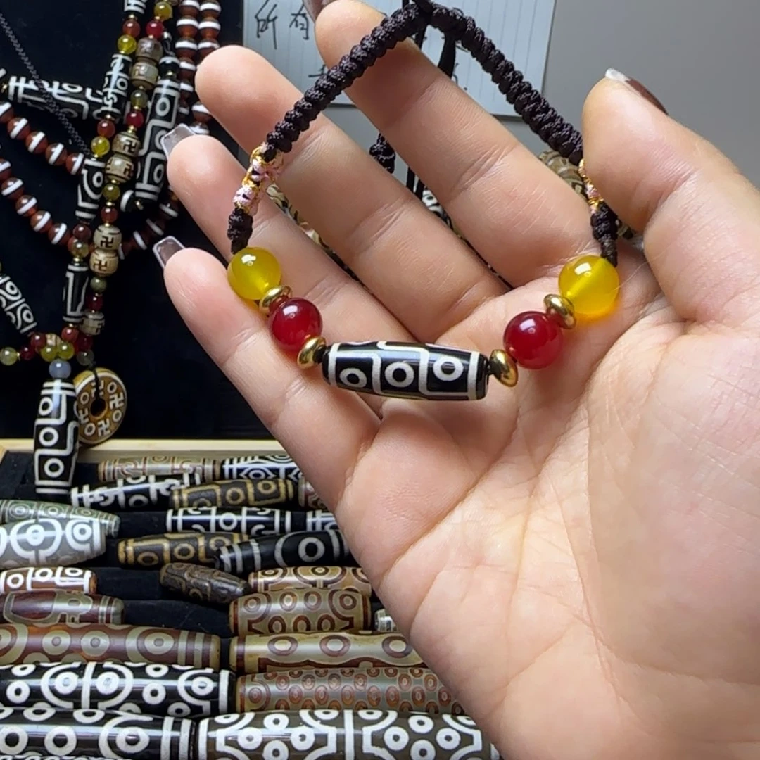 玛瑙/玉髓合金颈饰