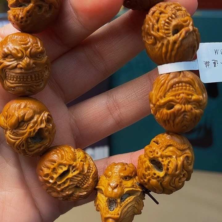 橄榄核手串/手链纯手工向死而生孤品