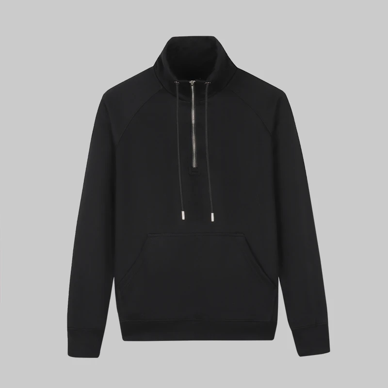 男士马球半拉链卫衣