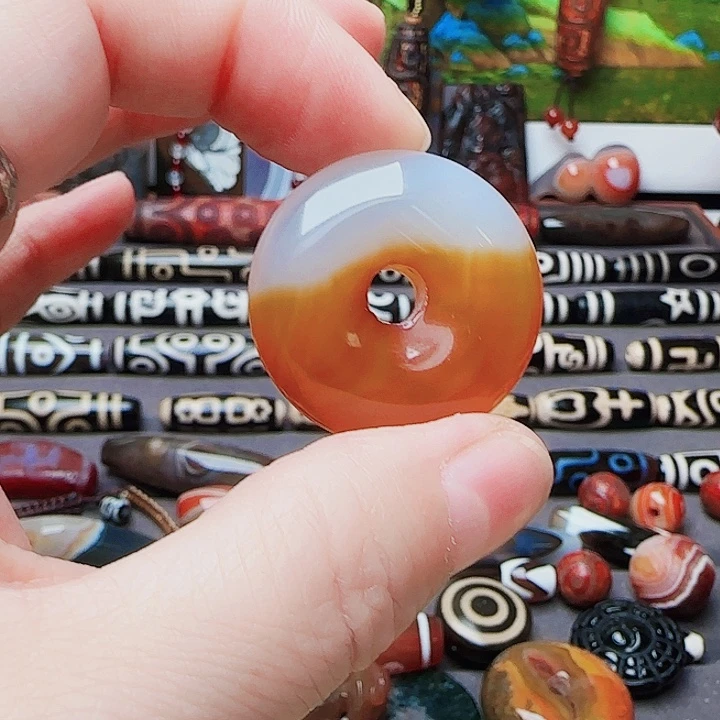 玛瑙/玉髓合金珠宝半成品