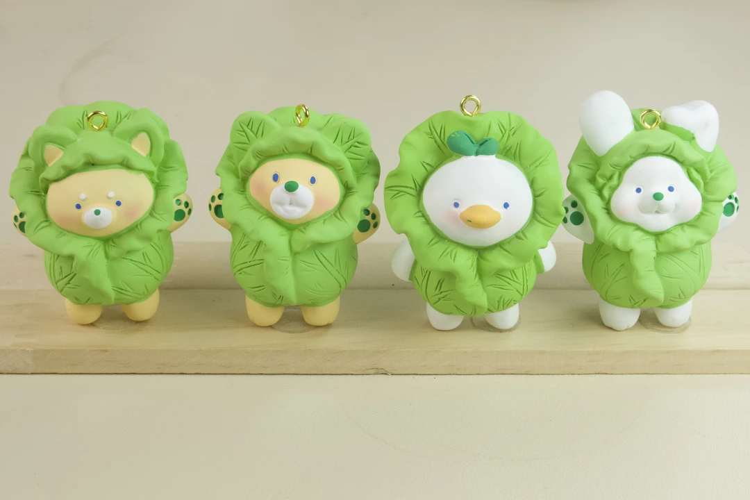 【对对碰】菜菜动物园可爱摆件钥匙扣挂件
