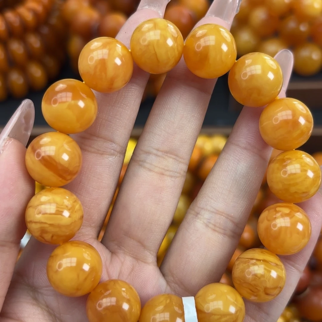 昭***店未镶嵌颈饰琥珀蜜蜡